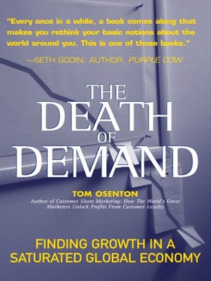 cover image of The Death of Demand